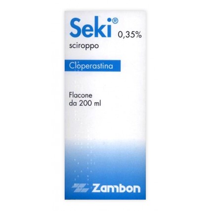 SEKI SCIROPPO 200 ML 3,54 mg/ml