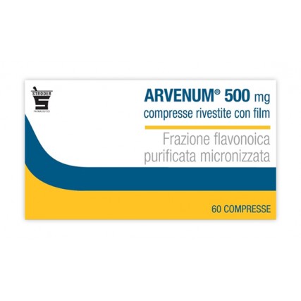 ARVENUM 60 COMPRESSE RIVESTITE DA 500 mg