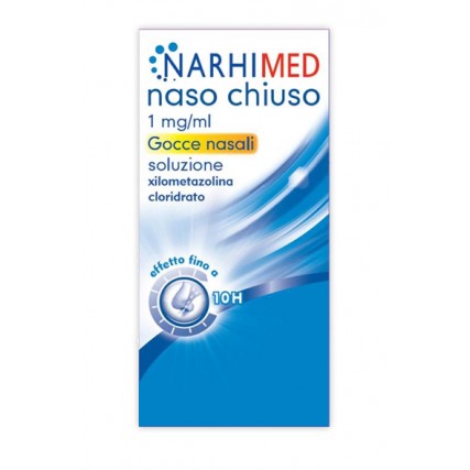 NARHIMED NASO CHIUSO ADULTI GOCCE 10 ml 1 mg/ml