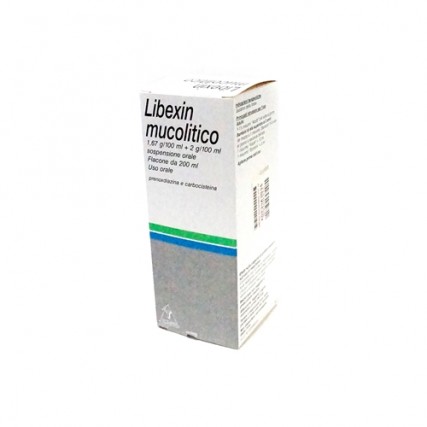 LIBEXIN MUCOLITICO*orale sosp 200 ml