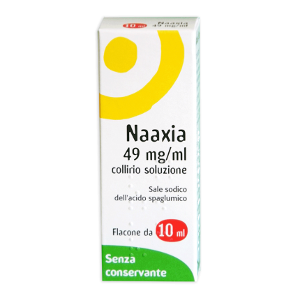 NAAXIA*collirio flacone 10 ml 4,9% senza conservante