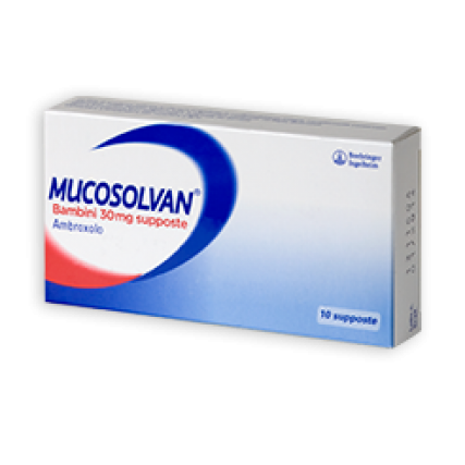MUCOSOLVAN BAMBINI 10 SUPPOSTE 30 mg