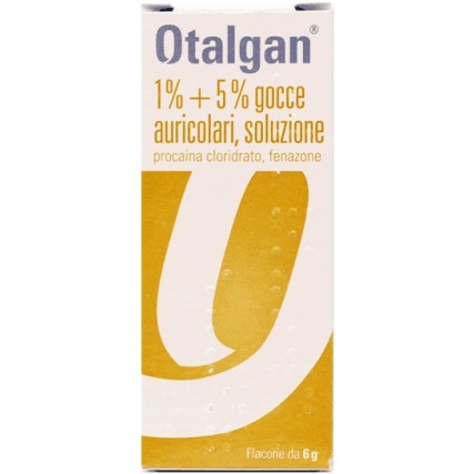 OTALGAN GOCCE AURICOLARI 6 GRAMMI 5% + 1%