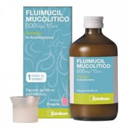 FLUIMUCIL MUCOLITICO* SCIROPPO 200 ML 600 mg/15 ml