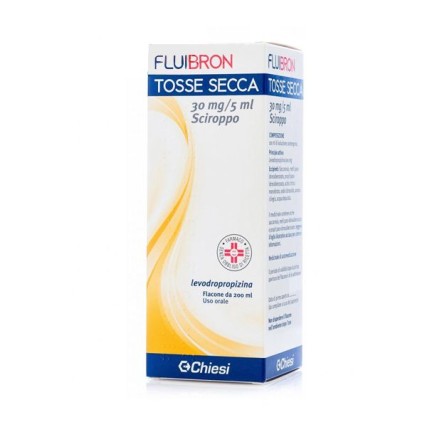 FLUIBRON TOSSE SECCA*scir 200 ml 30 mg/5 ml