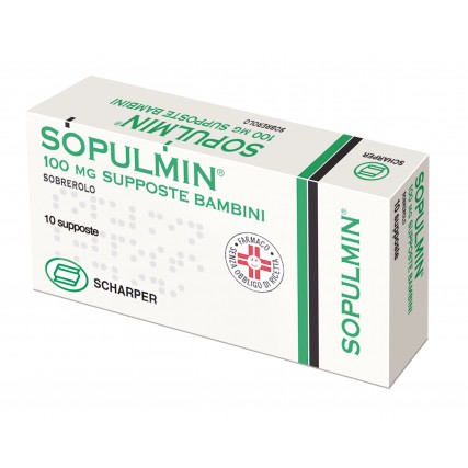 SOPULMIN*BB 10 supp 100 mg