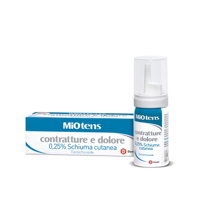 MIOTENS CONTRATTURE E DOLORE*schiuma cutanea 30 ml 0,25%