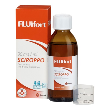 FLUIFORT SCIROPPO 200 ML 9% CON MISURINO